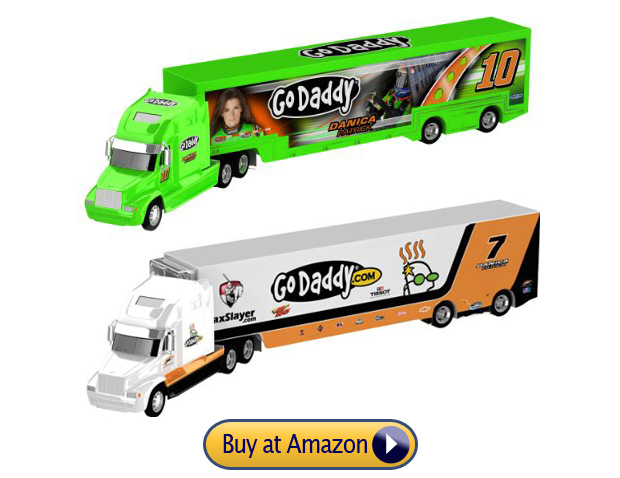 Danica Patrick Nascar Event #10 and #7 Hauler Toy